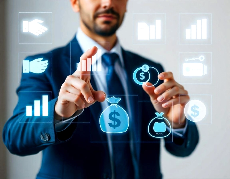 Soluciones de negocio innovadoras para el crecimiento financiero y la inversión